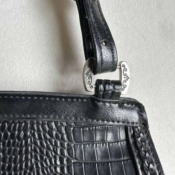 MC Marc Chantal Black Footed Shoulder Bag - Picture 5 of 13